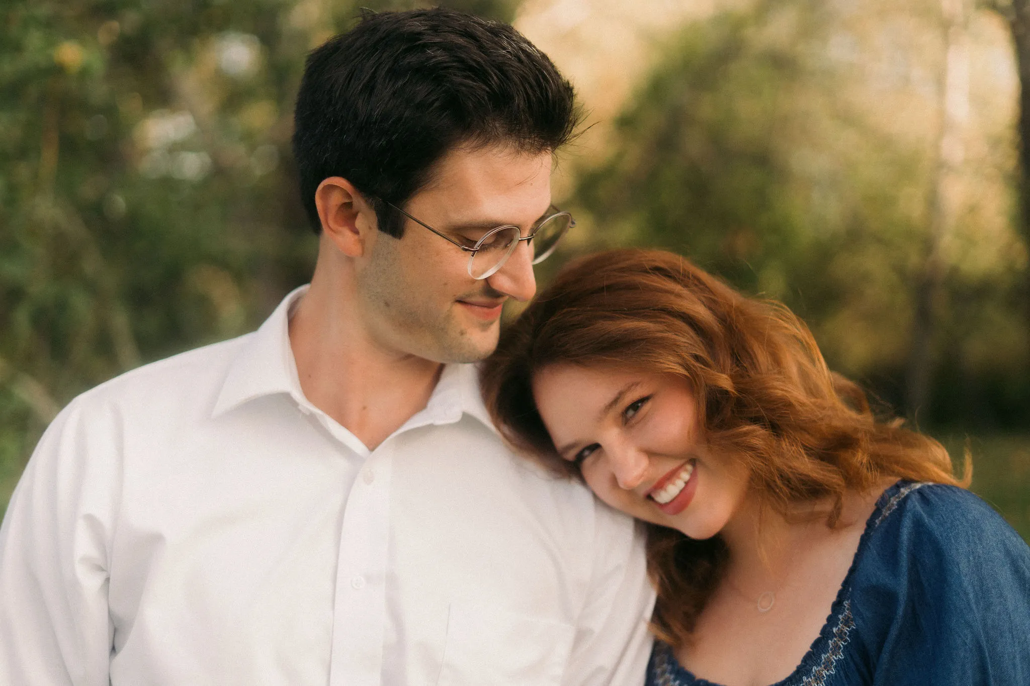 A photograph of Ethan and June together.